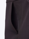 Close-up of the zippered front pockets on a RangeRoamer Jacket in Onyx Black by Loogaroo||||Onyx